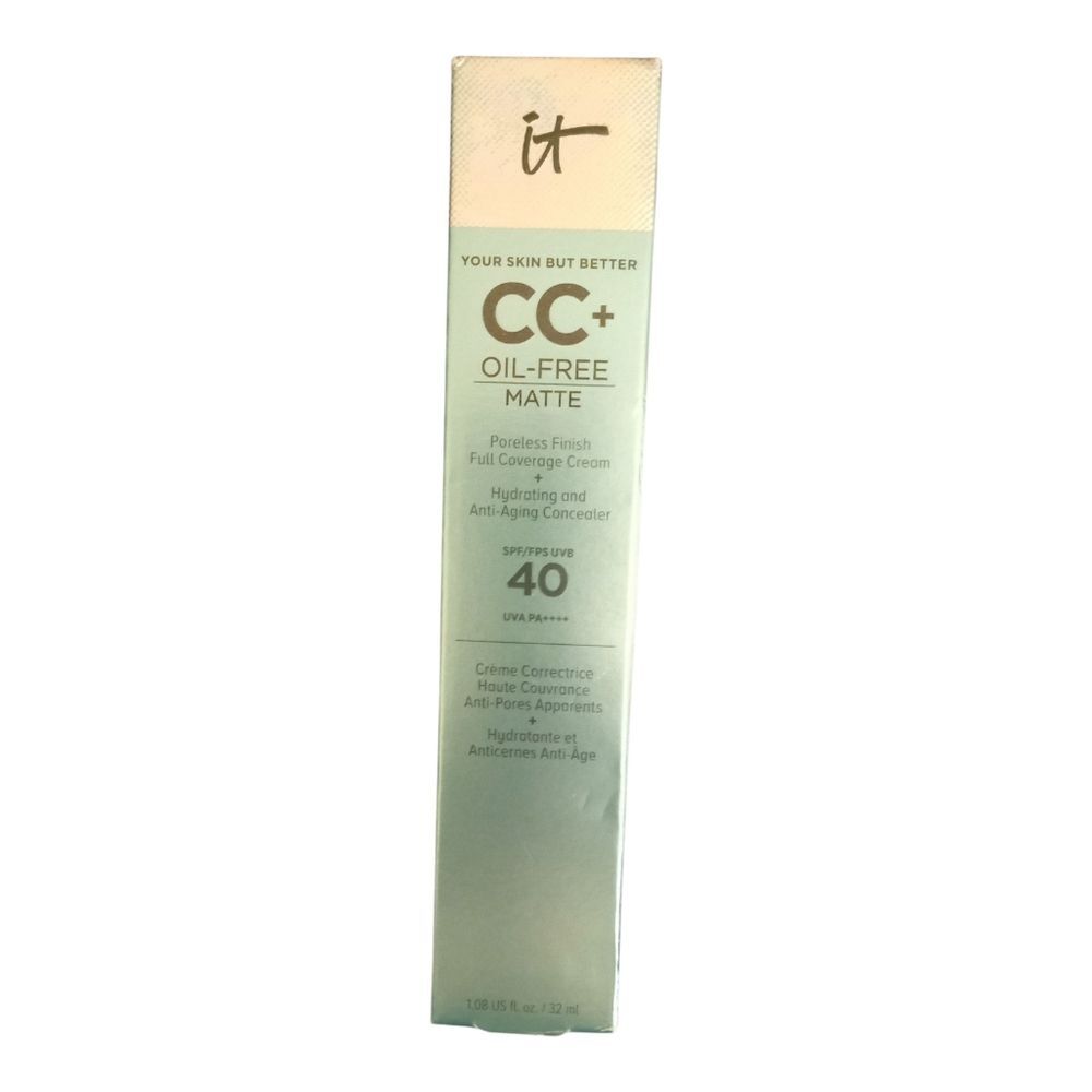 New IT Cosmetics CC+ Fair Oil-Free Matte Cream